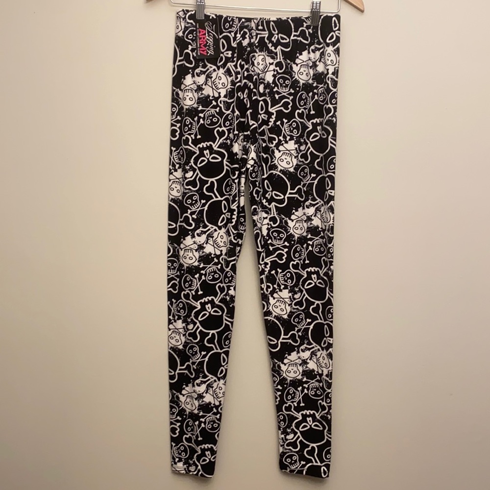 Leggings Army Plus Size Skull Leggings